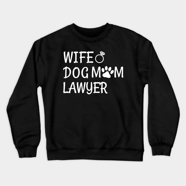 Lawyer Crewneck Sweatshirt by Elhisodesigns